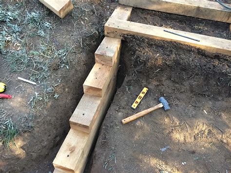 Image result for How to Build Timber Steps