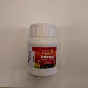 Camlin Kokuyo Fabrica Acrylic Ultra Colour -100ml - White (478) (Pack ...
