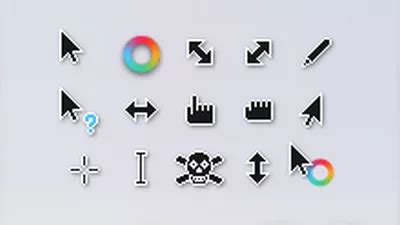 Mouse cursor New cake OS for Windows