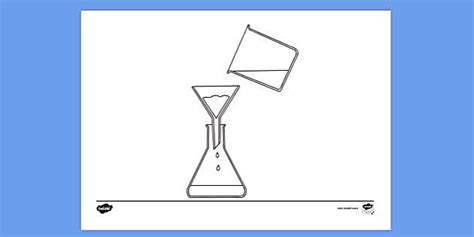 Filtering Apparatus Colouring | Colouring Sheet