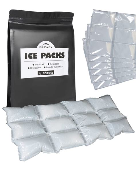 Buy Friomex Dry Ice Packs - Ideal for Shipping Perishables and Drinks ...