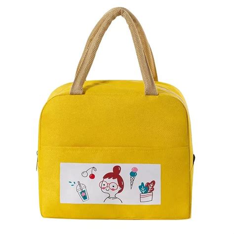 Insulated Reusable Lunch Bag Tote Lunch Bags – House of quirk