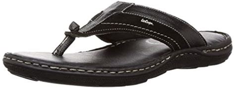 Buy Lee Cooper Mens Black Flip-Flops - 6 UK (40 EU) (7 US) (LC1788C ...
