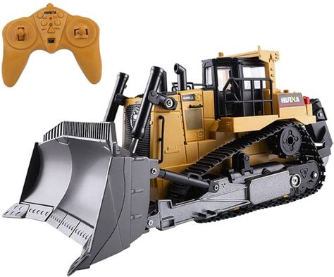 Remote Control Bulldozer RC 1/16 Full Functional Construction Vehicle ...