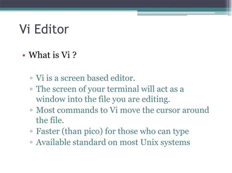 Vi Editor Tutorial 的图像结果