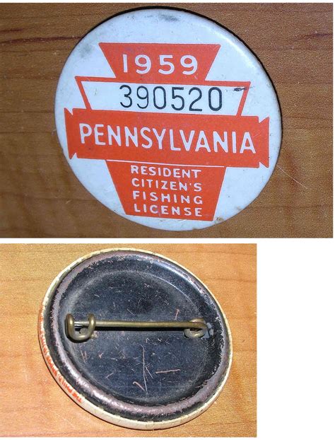 Old Fishing Licenses | Pa Vintage