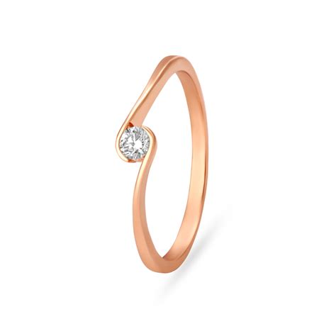 Stunning Rose Gold Finger Ring