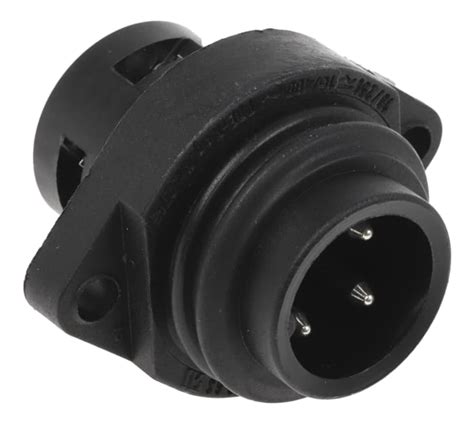 932322100 CA 3 GS Hirschmann | Hirschmann Circular Connector, 3 + PE ...