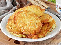 Рецепт: Драники с куриным филе на RussianFood.com