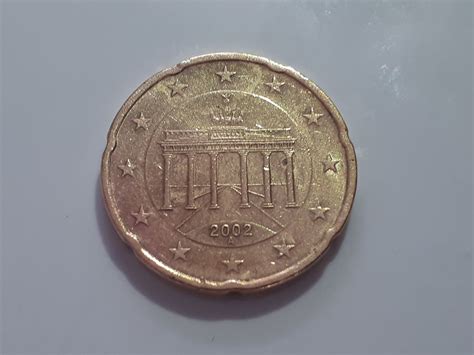 Pièce rare 20 centimes ALLEMAGNE 2002 - Etsy France