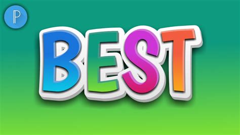 Image result for 3D Logo Text with Pixel Lab Tutorial