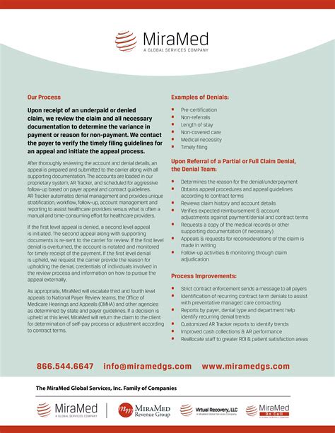 Medical Billing Denials Recovery and Collections | PDF