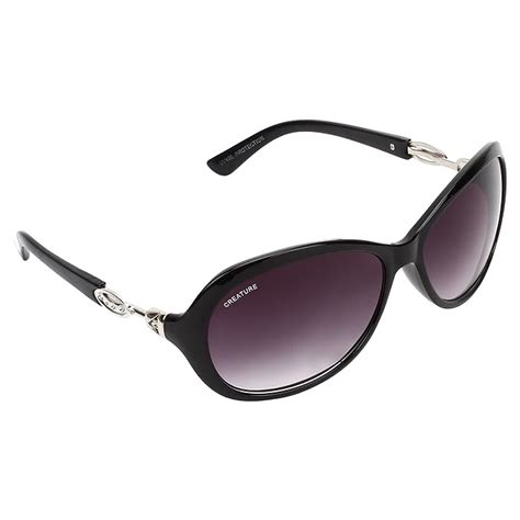 CREATURE Gaga Cateye Oversize Non Polarized Sunglasses For Girls(Lens ...