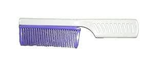 Buy NPRC Stylish Unisex Plastic Handle Hair Comb (Purple) Online at Low ...