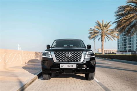 Rent Nissan Patrol Black in Dubai - SUV - Octane.Rent
