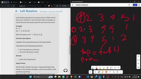Left Rotation HackerRank Solution Java 的图像结果