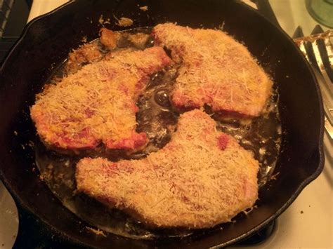 Parmesan Encrusted Pork Chops - Caveman Keto | Recipe | Low carb pork ...