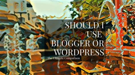 Image result for Blogger vs Blogspot