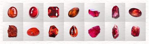 List of Top Red Gemstones - Every Jewelry Designer Should Know Before