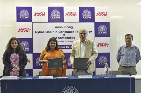 Nykaa partners with IIMA to launch 'Nykaa Chair in Consumer Technology ...