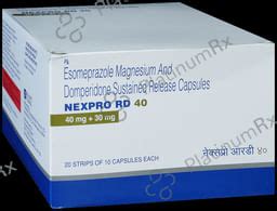 Nexpro RD 40/30mg Capsule SR 10s | Uses, Price & Substitutes