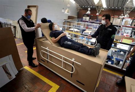 Cardboard Hospital Beds Now Used As Coffins Amid Coronavirus Pandemic