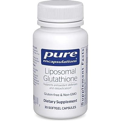 PureEncapsulations Pure Encapsulations Liposomal Glutathione - Immune ...