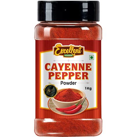 EXCELLENT FOODS - Cayenne Pepper Powder 250g : Amazon.in: Grocery ...