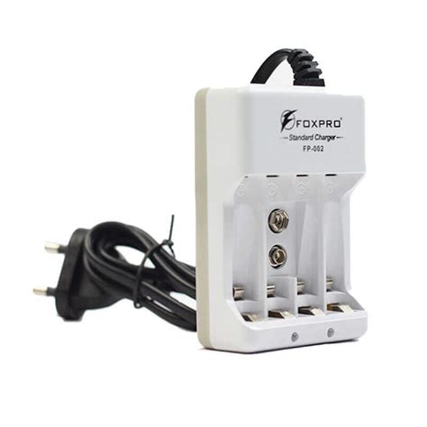 FoxPro: 4 x AA/AAA & 1 X 9V Battery Charger
