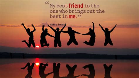 Download Unearth the Best in Me - Expressive Friendship Quote Wallpaper | Wallpapers.com