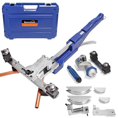Buy Bonvoisin Manual Pipe Bender Refrigeration Ratchet Tube Bender ...