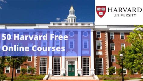 50 Harvard Free Online Courses | ScholarshipTab