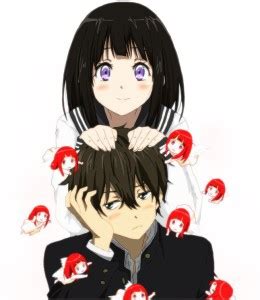 Hyouka Houtarou Oreki Eru Chitanda Anime Series Hd Matte Finish Poster ...