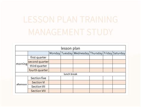 Training Lesson Plan Example 的图像结果