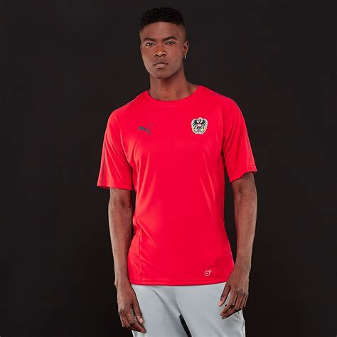 Puma Austria 2018 Training Shirt - Puma Red - Mens Replica - 75252301 ...
