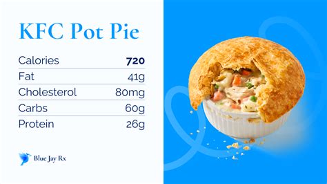 Kfc Nutrition Facts Chicken Pot Pie - Free Printable Nutrition Facts