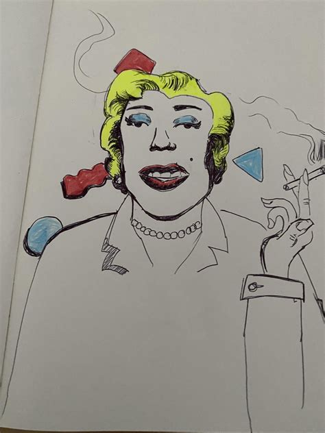 Marilyn monroe : r/draw
