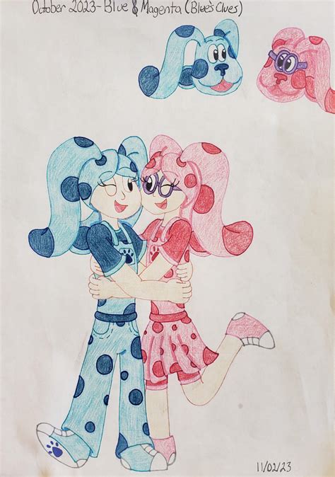 October 2023 - Blue + Magenta (Blue's Clues) by SweetiePie17 on DeviantArt