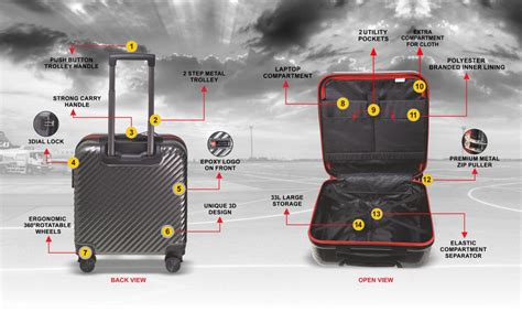 Buy Swiss Military Overnighter Hard Sided Cabin Trolley Bag, Grey ...