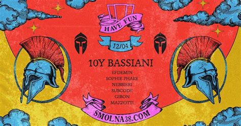 Smolna: 10Y Bassiani / Efdemin / Nebbieri / Sophie Phare, Smolna 38, 00 ...