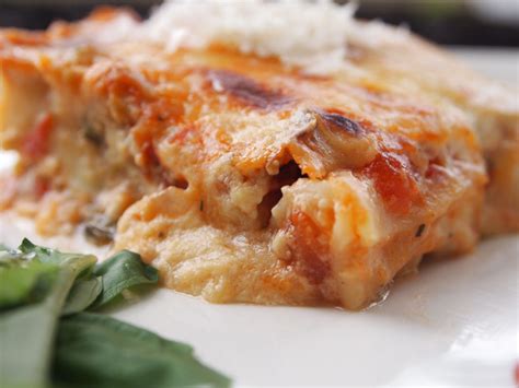 Vegetarian lasagna ? Italian flavors that melt in your  