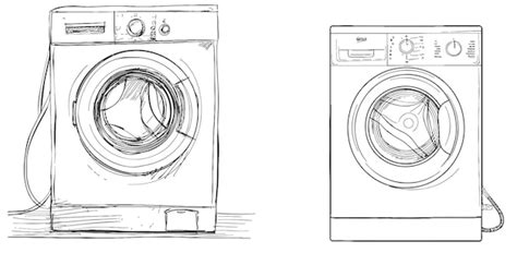 Image result for Washing Machine Line Drawing