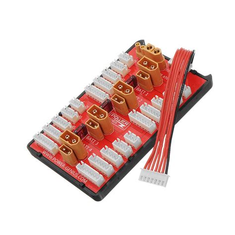 XT60 XT30 RC Lipo Battery Parallel Charging Board,2 in 1 PG Parallel ...