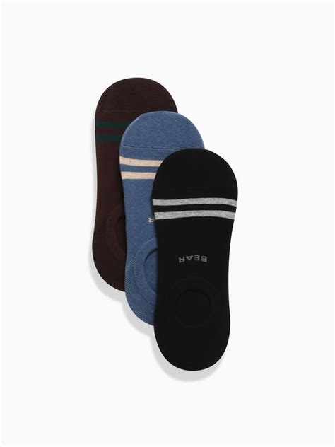 Shop Men Multicolor Shoeliner Socks_Pack Of 3 Online – bearhouseindia