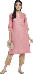 Rangmanch by Pantaloons Women Printed Straight Kurta - Buy Rangmanch by ...
