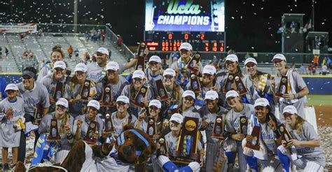 UCLA claims 13th national softball title with walkoff win