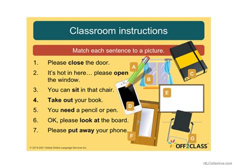 Image result for Classroom Language Lesson Plan