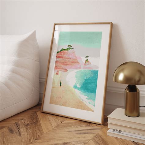 Buy Beach Girl iv Wall Art Paintings Online at Best Price – Dessine Art