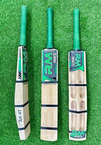RUDRAYM Kashmiri Willow Cricket Bat Double Blade, Scoop Bat, Tennis Bat ...