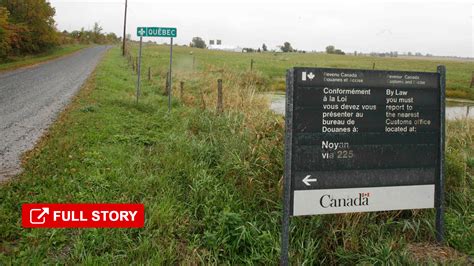 Record-breaking number of illegal border crossings detected from Canada ...